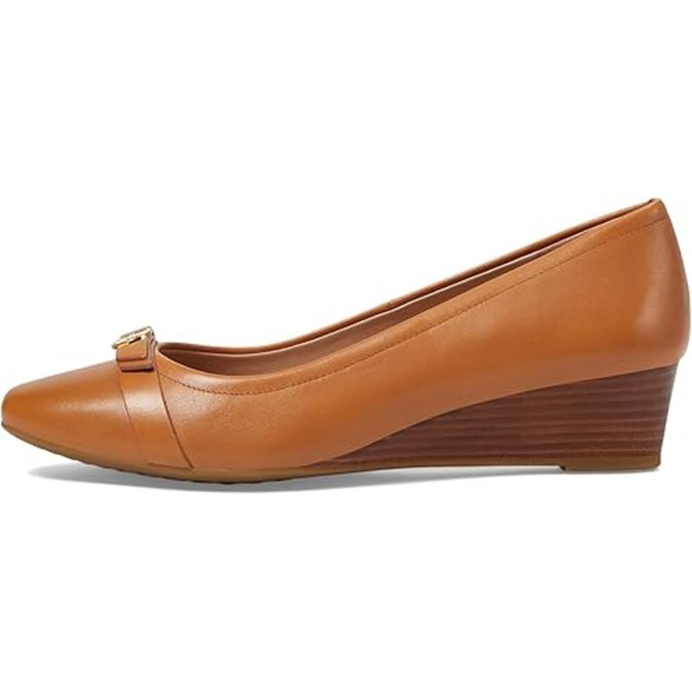 Cole Haan Tan Wedge Pumps - Picture 3 of 12